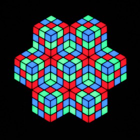 LEDJ light Rubix RGB 3D Panel