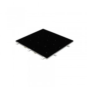 Los paneel zwart LEDJ LEDJ434 - Zwart RGB Starlit 2ft x 2ft dansvloerpaneel (4-zijdig)