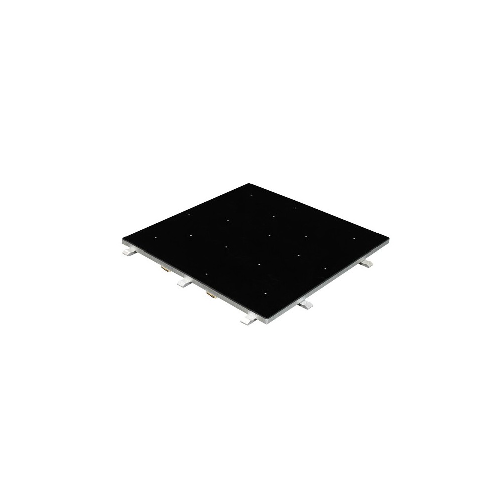 Los paneel zwart LEDJ LEDJ434 - Zwart RGB Starlit 2ft x 2ft dansvloerpaneel (4-zijdig)