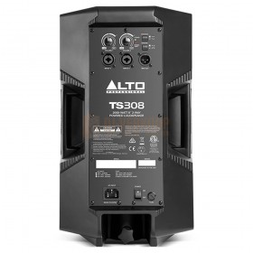 Achterkant aansluitingen Alto Professional TS308 - Actieve 8'' 2000Watt Speaker