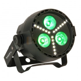 Groen Ibiza Light PAR-MINI-STR - 4-IN-1 RGBW LED PAR CAN MET SMD LED STROBE