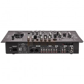 Achterkant BST Symbol400 - 4-kanaals DJ mengpaneel met 9 ingangen, Bluetooth & effecten & Built-in effects