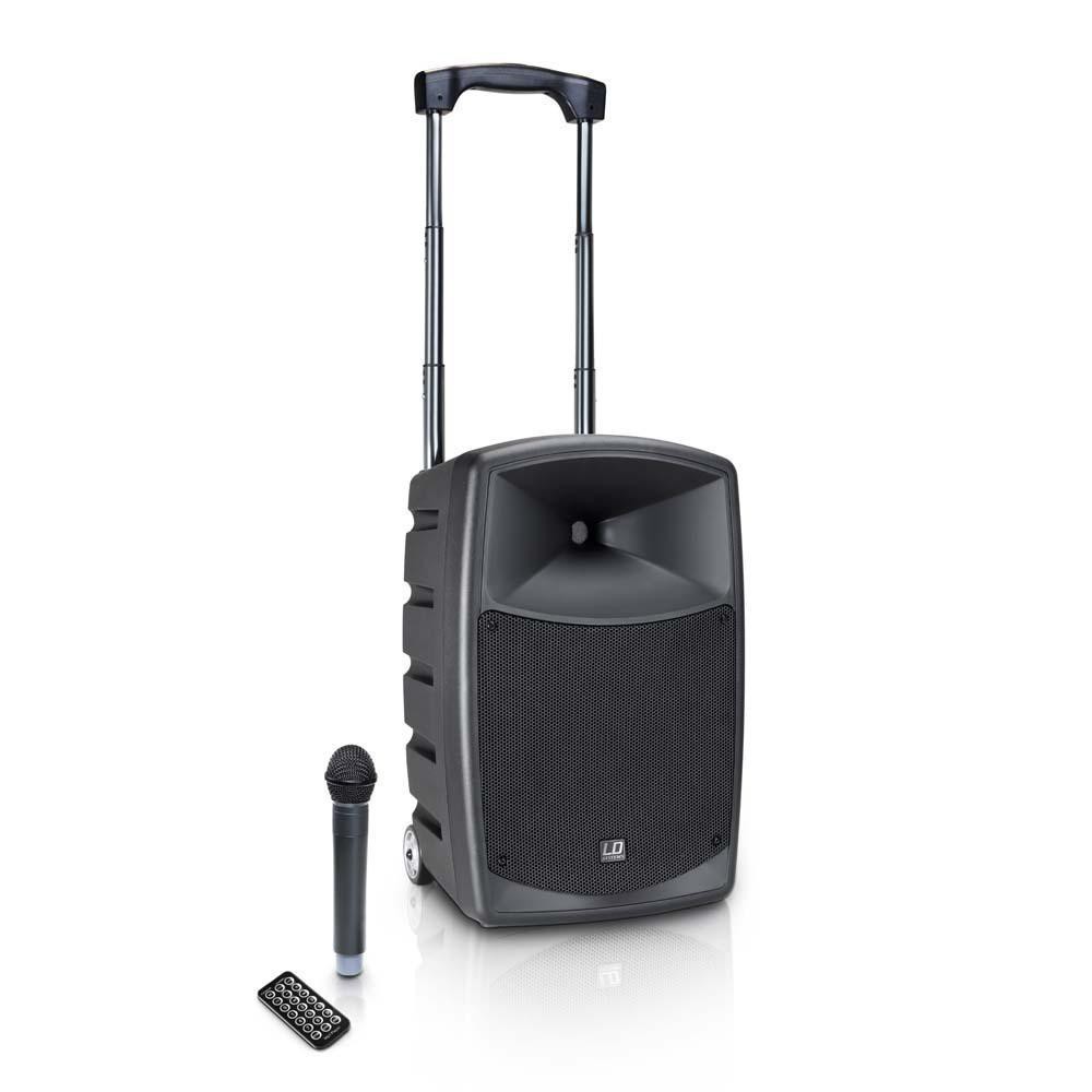 Verhuur - Mobiel PA/Presentatie set - geschikt voor karaoke en toespraken met draadloze handmicrofoon