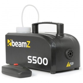 BeamZ S500 - Kunststof Rookmachine inclusief rookvloeistof