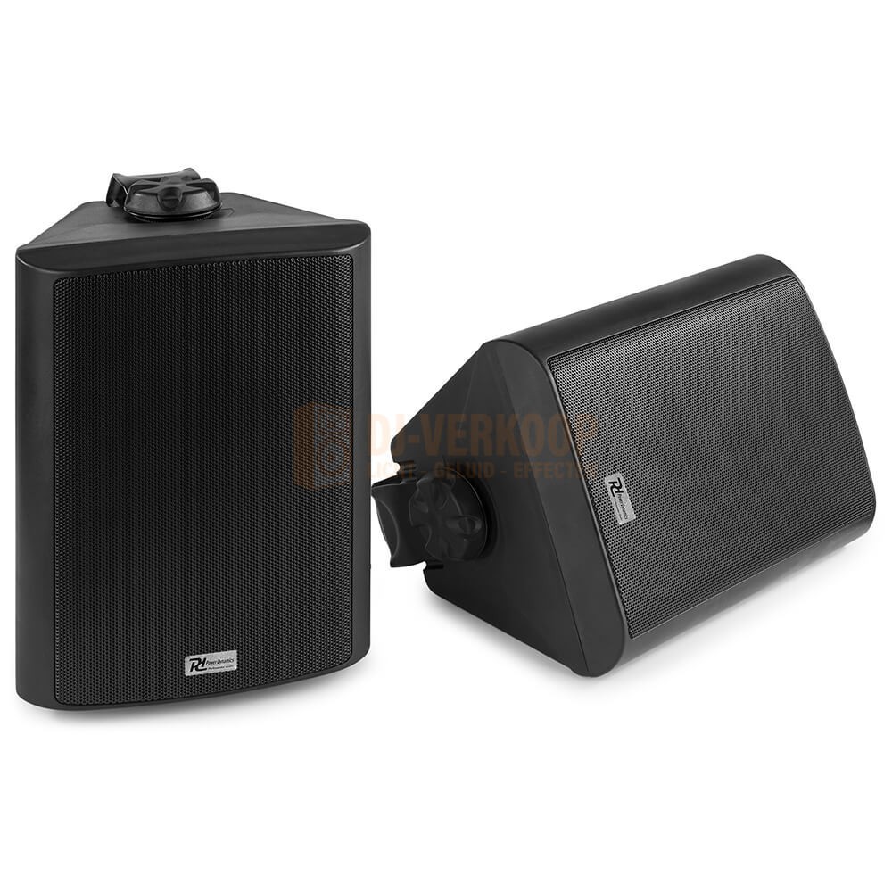 Speakerset Power Dynamics BC50V Luidsprekerset zwart 100V 8 Ohm 5,25 "120W - IPX5