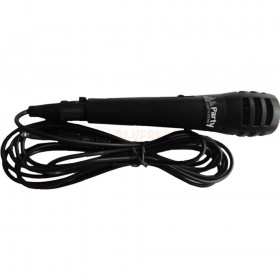 Microfoon met kabel Party Light & sound PARTY-STUP210 - Actieve DJ luidsprekerzuil 2x10"/25cm 500W speciaal karaoke & fuiven