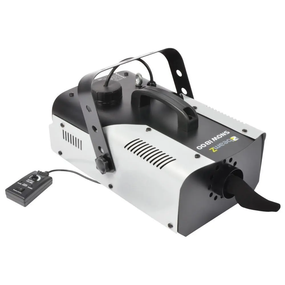 oude verzie BeamZ SNOW1800 - 1800W Sneeuwmachine met timer controller en DMX