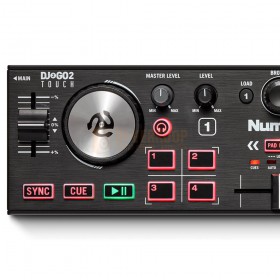 links Numark DJ2Go2 Touch - Compacte Serato DJ Controller
