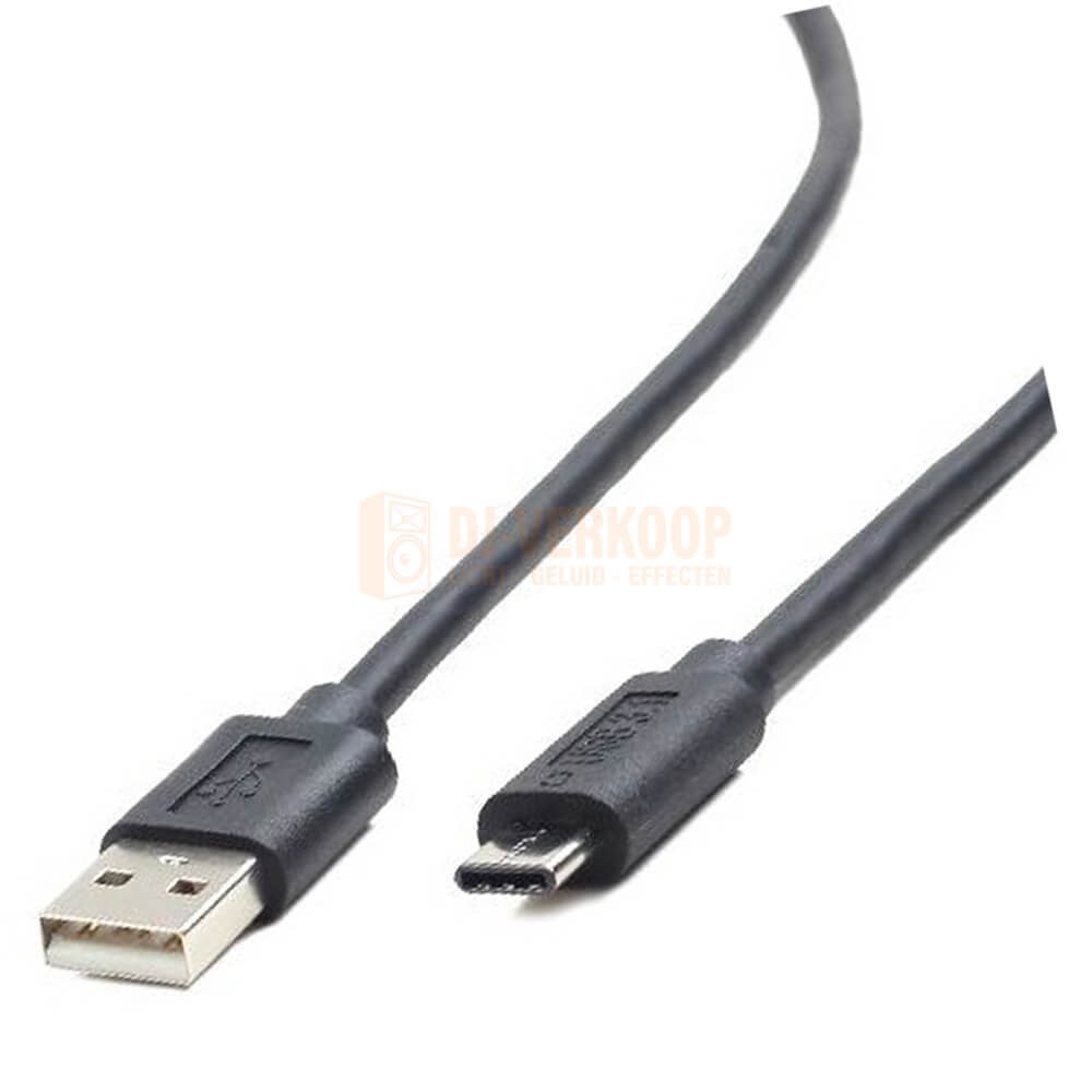 Close-up Cablexpert, USB 2.0 kabel (AM-CM), 1.8 meter