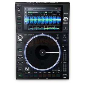 Bovenkant Denon DJ SC6000M Prime - Professionele DJ-mediaspeler met 8,5-inch gemotoriseerd plateau en 10,1-inch touchscreen
