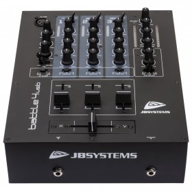 JB Systems BATTLE4-usb - DJ mengpaneel, 9 ingangen op 4 kanalen