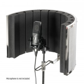 voorbeeld met microfoon Adam Hall RF1 - Microfoon Scherm Voor Zang en Studio Opnamen