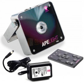 Ape Labs ApeLight mini - Led Spot 3 x 15 watt RGBW LED's