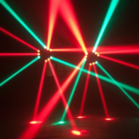Ibiza Light 9Beam-FX - ‘SPIDER’ LICHTEFFECT 9x 12W licht effect