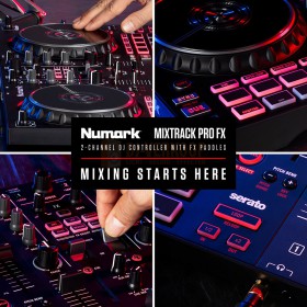 Numark Mixtrack Pro FX - 2-Deck DJ Controller met FX Paddles mixen start hier