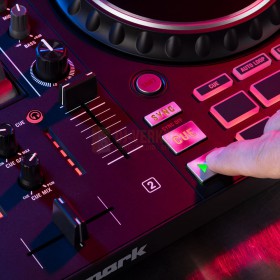 Numark Mixtrack Pro FX - 2-Deck DJ Controller met FX Paddles play knop