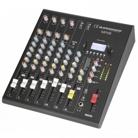Audiophony MPX8 - 8 kanaals mixer bovenkant
