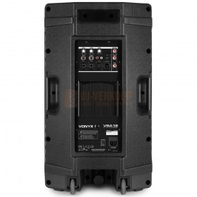 Achterkant - Vonyx VSA12 - Bi-Amplified Active Speaker 12" 800W