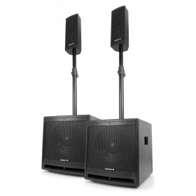 Vonyx VX1000BT Actieve speaker kit 2.2 170.104 speaker set