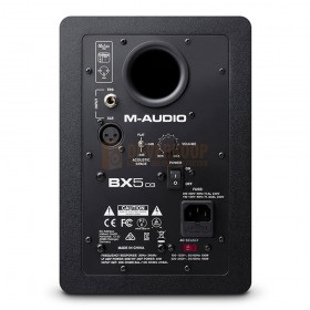 M-Audio BX5 D3 studio monitor (per stuk) Achterkant aansluitingen