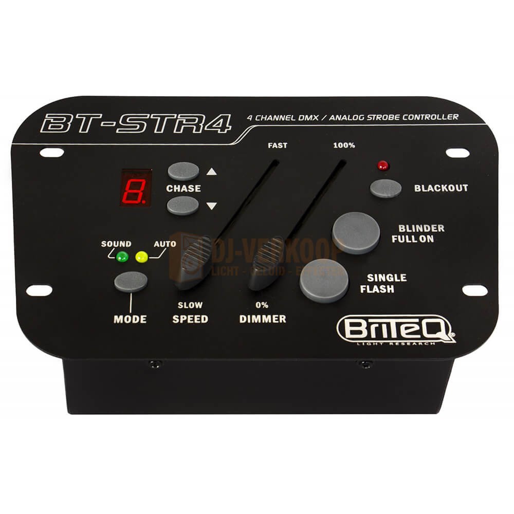 Briteq BT-STR4 - stoboscoop dmx controller