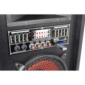 Fenton SPA800 - PA Actieve Speakerset 8" met BT/SD/USB/MP3 (Set) bediening