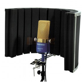 OMNITRONIC AS-01 - microfoon absorptiesysteem met microfoon