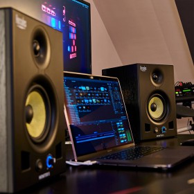 Hercules Monitor 5 - 2 actieve studio speaker thuis studio