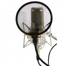 OMNITRONIC Microphone-Pop Filter zwart 2