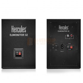 Hercules DJMonitor 32 - Studio monitoren achterkant