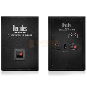 achterkant Hercules DJSpeaker 32 Smart - Studio monitor met bluetooth