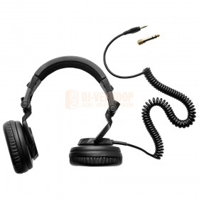 Hercules HDP DJ45 - professionele DJ hoofdtelefoon met snoer en verloop
