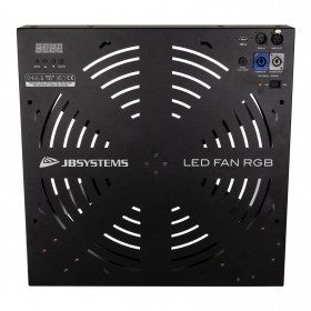 JB Systems Led Fan RGB - 50 x 50 cm ventilator LED-EFFECT lichten uit