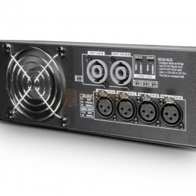 Ram Audio Zetta 440 - PA Eindversterker 4 x 1000 W 2 Ohm achterkant aansluitingen