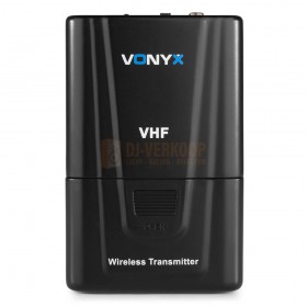 VONYX WM512H - 2-Kanaals VHF Draadloos Microfoonsysteem zender