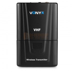 VONYX WM512C - 2-Kanaals VHF Draadloos Microfoonsysteem zender