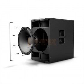 LD Systems MAUI 44 G2 SUB - Actieve 15" subwoofer open voorkant