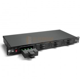 Palmer BC 400 AA - Professionele 19 "rackmount acculader lade eruit