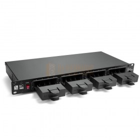 Palmer BC 400 AA - Professionele 19 "rackmount acculader alle lades eruit