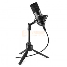 Vonyx CM300B - USB  Studio microfoon zwart