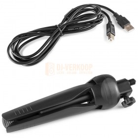 Vonyx CM300B - USB  Studio microfoon zwart usb kabel