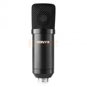 Vonyx CM300B - USB  Studio microfoon zwart microfoon only