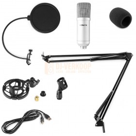 Vonyx CMS300S - Studio Microfoon Set accessoires (doos inhoud)
