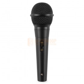 VONYX SBS50L - BT Karaoke Speaker LED Ball Oranje microfoon