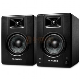 M-Audio BX4 - 4,5-inch 120-watt monitoren voor muziekproductie en livestreaming en Podcasting