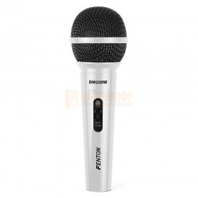 Fenton DM100W - Dynamic Microphone White