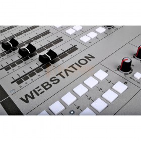 D&R Webstation - Web-Podcast ON-AIR Mixer close-up