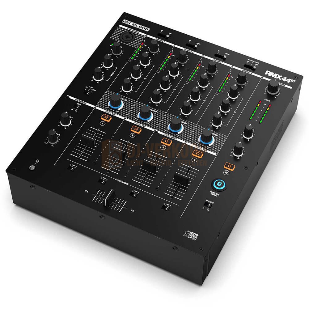 Reloop RMX-44BT - 4 kanaals Bluetooth DJ Club mixer