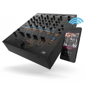 Reloop RMX-44BT - 4 kanaals Bluetooth DJ Club mixer BT verbinden