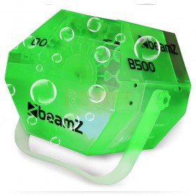 BeamZ B500LED - Bellenblaasmachine medium LED RGB groen